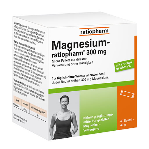 MAGNESIUM-RATIOPHARM 300 mg Micro-Pellets m.Gran.