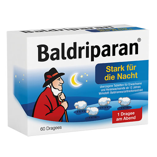 BALDRIPARAN Stark f&uuml;r die Nacht &uuml;berzogene Tab.