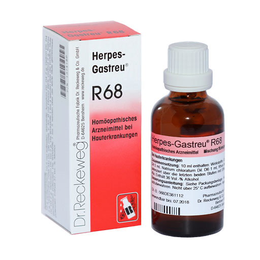 HERPES-GASTREU R68 Tropfen zum Einnehmen