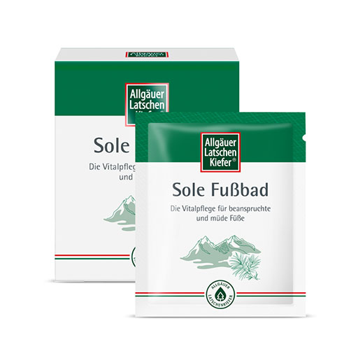ALLGÄUER LATSCHENK. Sole Fußbad
