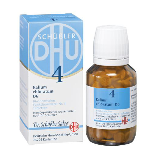 BIOCHEMIE DHU 4 Kalium chloratum D 6 Tabletten
