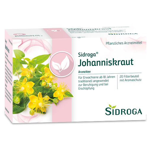 SIDROGA Johanniskraut Tee Filterbeutel