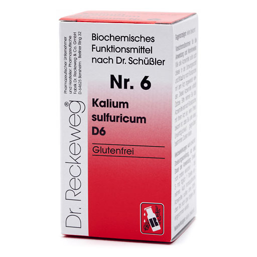 BIOCHEMIE 6 Kalium sulfuricum D 6 Tabletten