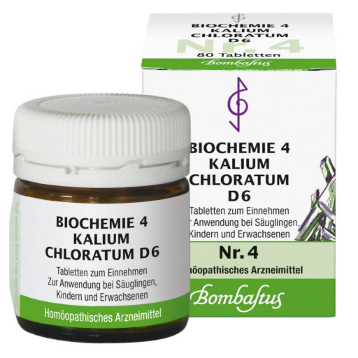 BIOCHEMIE 4 Kalium chloratum D 6 Tabletten