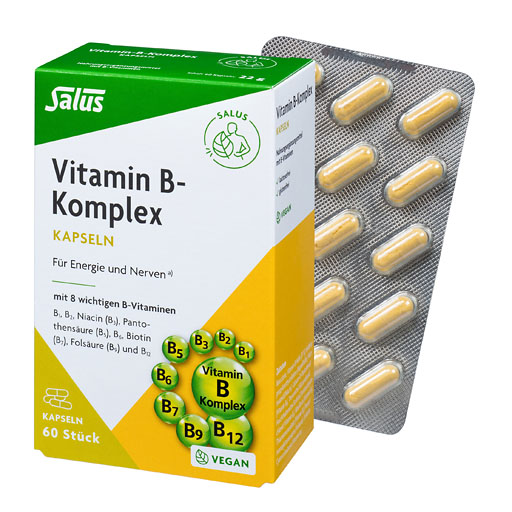 VITAMIN B KOMPLEX vegetabile Kapseln Salus