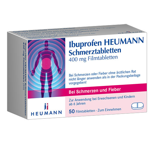 IBUPROFEN Heumann Schmerztabletten 400 mg