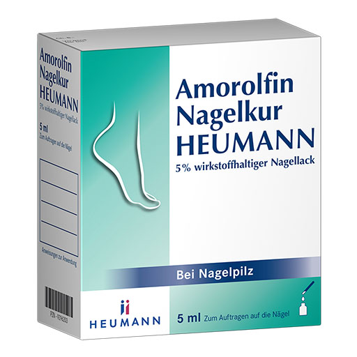 AMOROLFIN Nagelkur Heumann 5% wst.halt.Nagellack