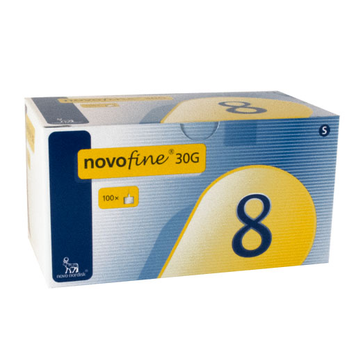 NOVOFINE Nadeln 30 G 0,30x8 mm