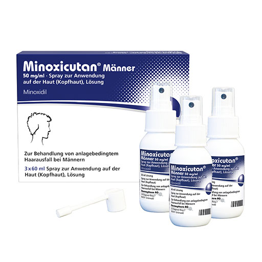 MINOXICUTAN M&auml;nner 50 mg/ml Spray