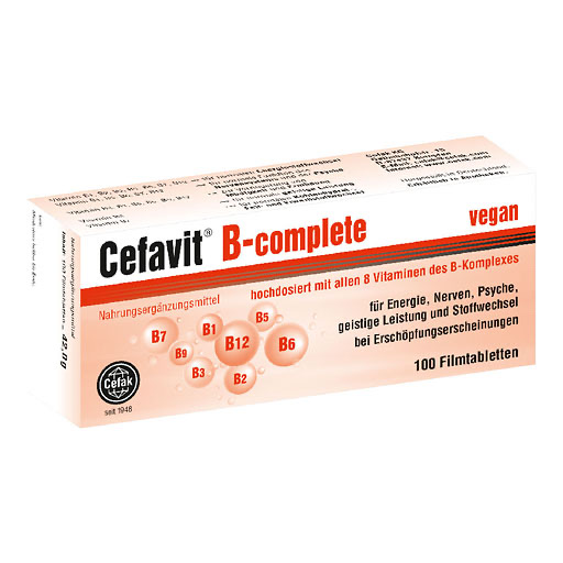 CEFAVIT B-complete Filmtabletten