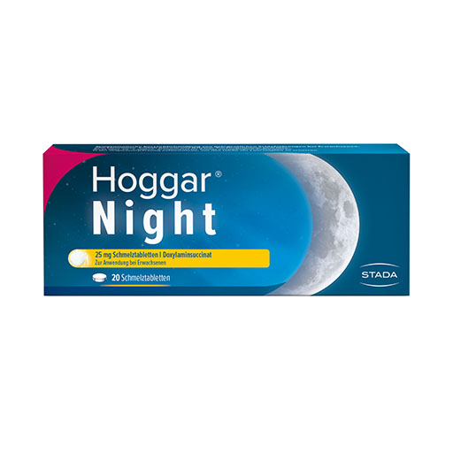 HOGGAR Night 25 mg Schmelztabletten