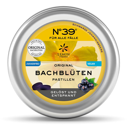 BACHBL&Uuml;TEN No.39 f&uuml;r alle F&auml;lle blackcurr.Pastil.