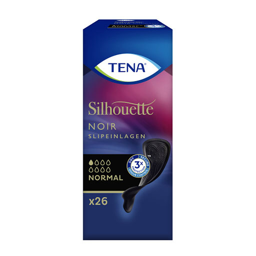 TENA SILHOUETTE Inkontinenz Slipeinlagen norm.noir