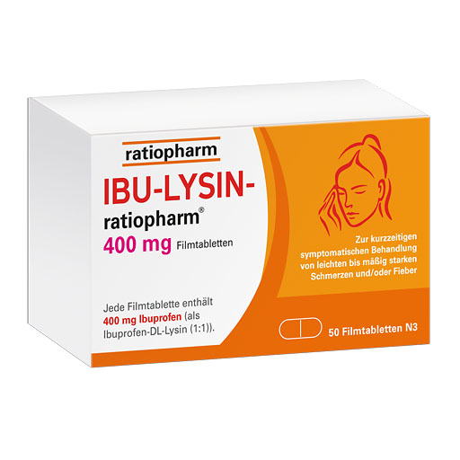 IBU-LYSIN-ratiopharm 400 mg Filmtabletten