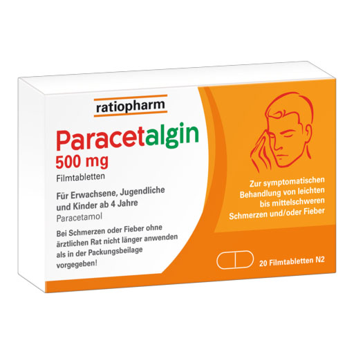 PARACETALGIN 500 mg Filmtabletten