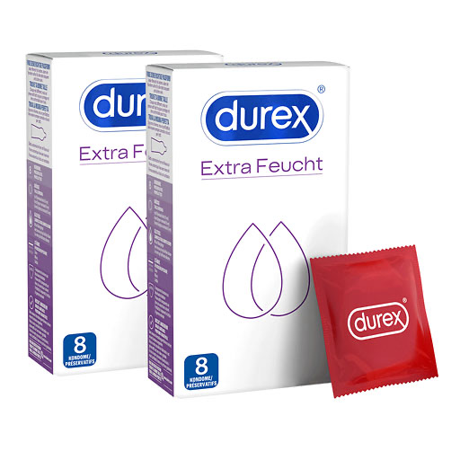 DUREX extra feucht Kondome Doppelpack