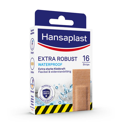 HANSAPLAST extra robust wasserdicht Pflasterstrips