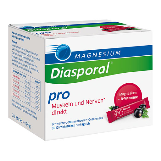 MAGNESIUM DIASPORAL pro+B-Vit.Musk.+Nerven direkt