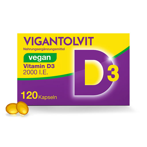 VIGANTOLVIT 2000 I.E. Vitamin D3 vegan Weichkaps.