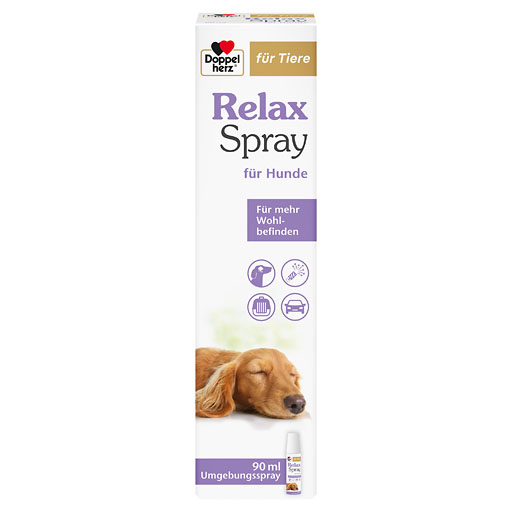 DOPPELHERZ f&uuml;r Tiere Relaxspray f.Hunde