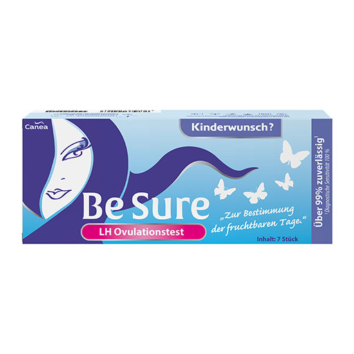 BE SURE Ovulationstest bei Kinderwunsch