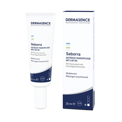 DERMASENCE Seborra Get&ouml;nte Tagespflege mit LSF 50